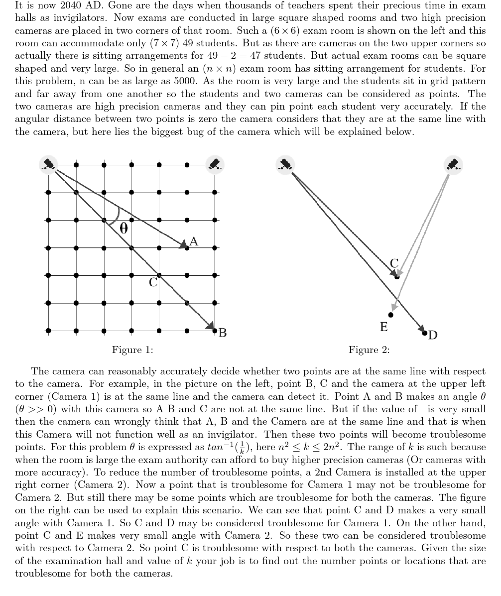 uva13084 cameras as invigilators